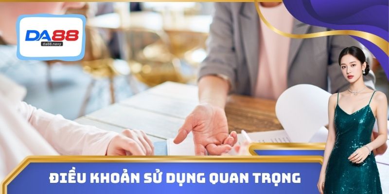 Điều khoản sử dụng quan trọng